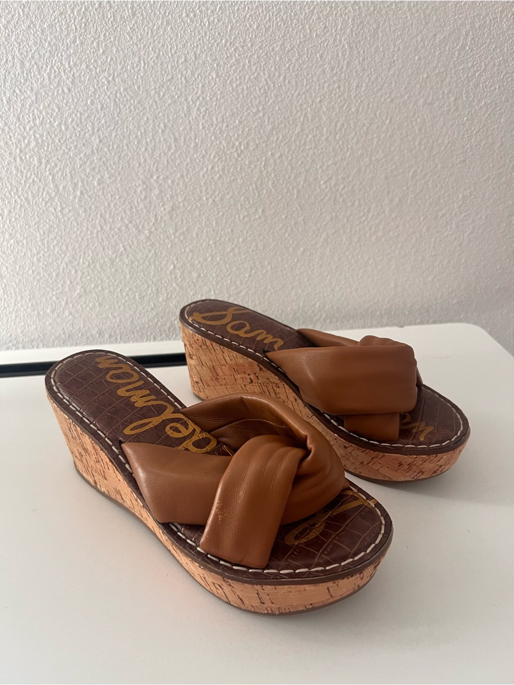 Sam Edelman Ramsey Wedge Sandal Size 5 1/2
